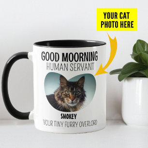 Personlig Cat Photo Mugg