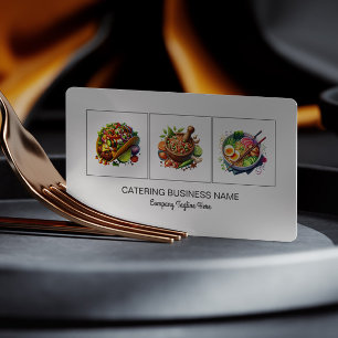 Personlig Catering Business Visitkort