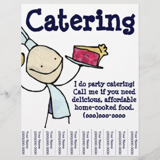 Personlig Catering Reklamblad