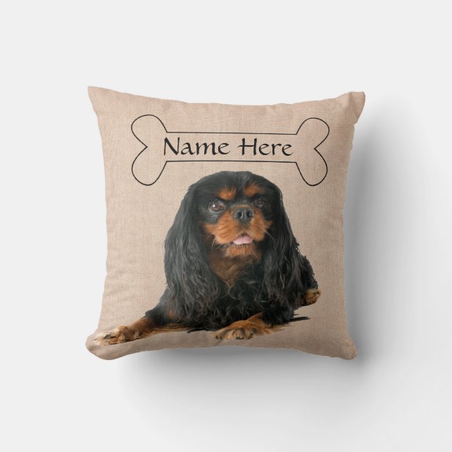 Personlig Cavalier Kung Charles Spain Hund Kudde (Framsida)