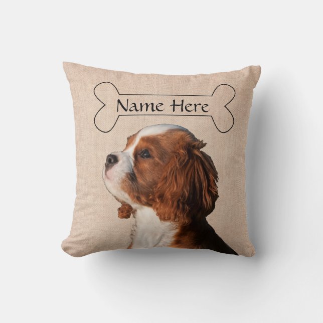Personlig Cavalier Kung Charles Spain Hund Kudde (Framsida)