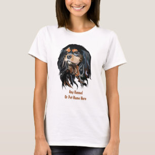 Personlig Cavalier Kung Charles spanjor T Shirt