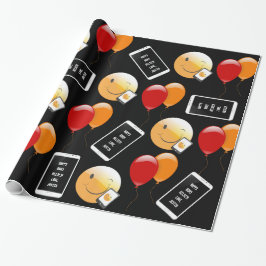 Personlig Cell Mobil födelsedag Presentpapper