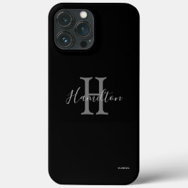 Personlig Cell Phone Case in Black - HAMbyWG