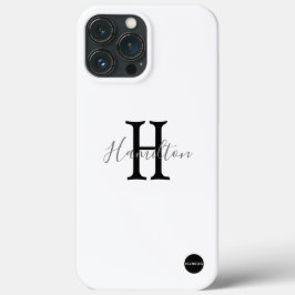 Personlig Cell Phone Case in White - HAMbyWG