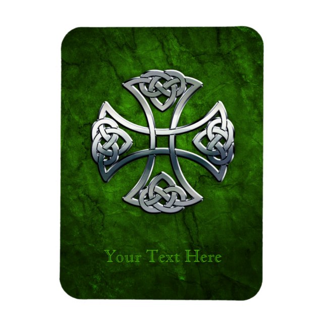 Personlig Celtic Kor Magnet (Vertikal)