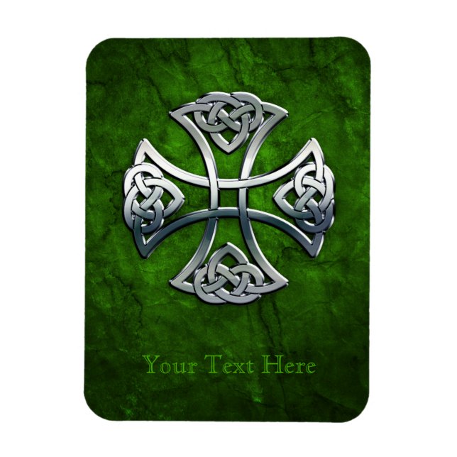Personlig Celtic Kor Magnet (Vertikal)