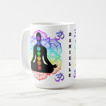 Personlig Chakra Ohm Yogi Zen Mugg