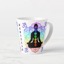 Personlig Chakra Ohm Yogi Zen Mugg
