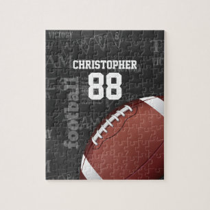 Personlig Chalkboard American Football Pussel