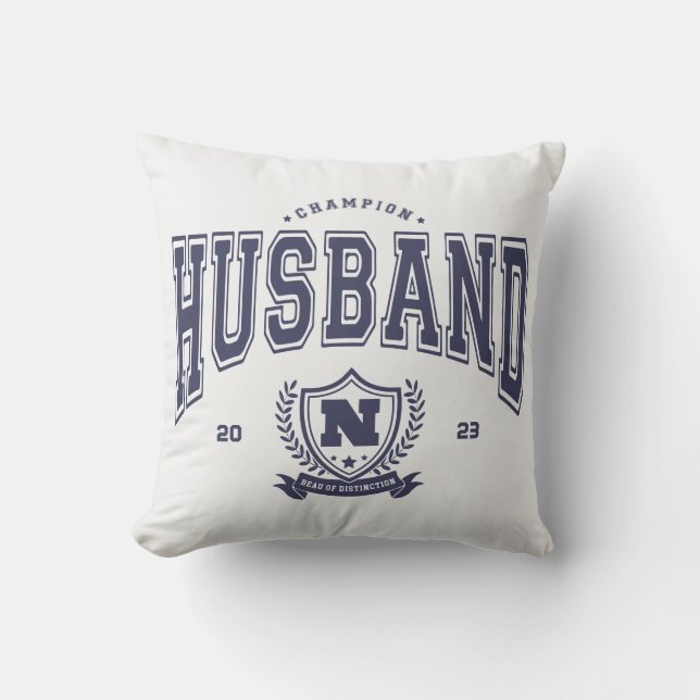 Personlig Champion Make Funny Manar Gift Kudde (Framsida)