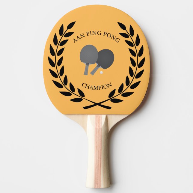 Personlig Champion Ping Pong Paddle Pingisracket (Framsidan)