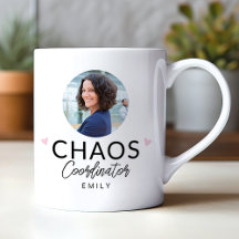 Personlig Chaos-samordnare Modern kaffe Mugg