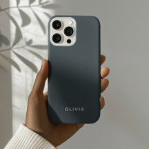 "Personlig Charcol Blue Anpassningsbar