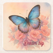 Personlig charmig akvarell rosa blomma chic