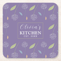 Personlig charmig blomstermuralduk