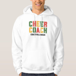 PERSONLIG CHEER COACH HOODIE