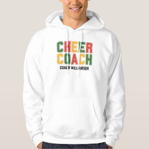 PERSONLIG CHEER COACH HOODIE