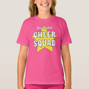 Personlig Cheer Squad Girl T-Shirt