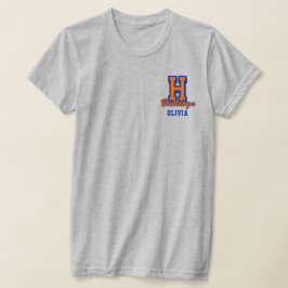Personlig Cheerleader Namn, Anpassad Cheer T-Shirt