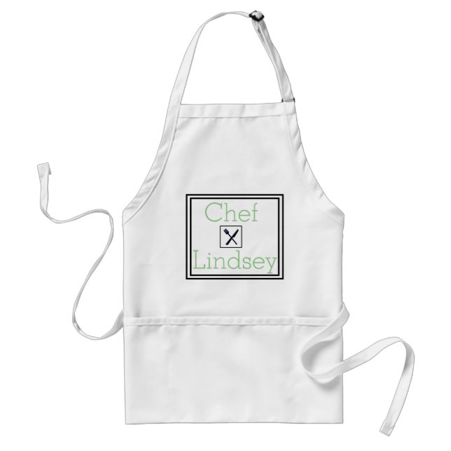 PERSONLIG CHEF APRON FÖRKLÄDE (Framsidan)