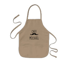 Personlig ’Chef’ Black Mustache.