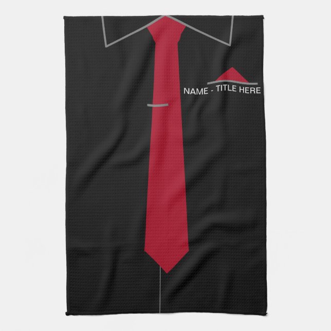 Personlig Chef Kitchen Towel Kökshandduk (Vertikal)