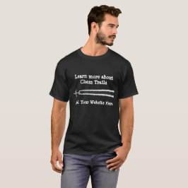 Personlig Chem Trail Shirt T