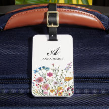 Personlig Chic Blommigt Namn