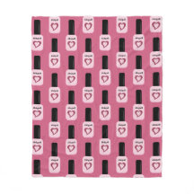 Personlig Chic Trendig Modern Rosa Nagel polska