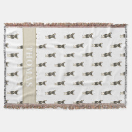 Personlig Chihuahua (Black & Tan) Filt