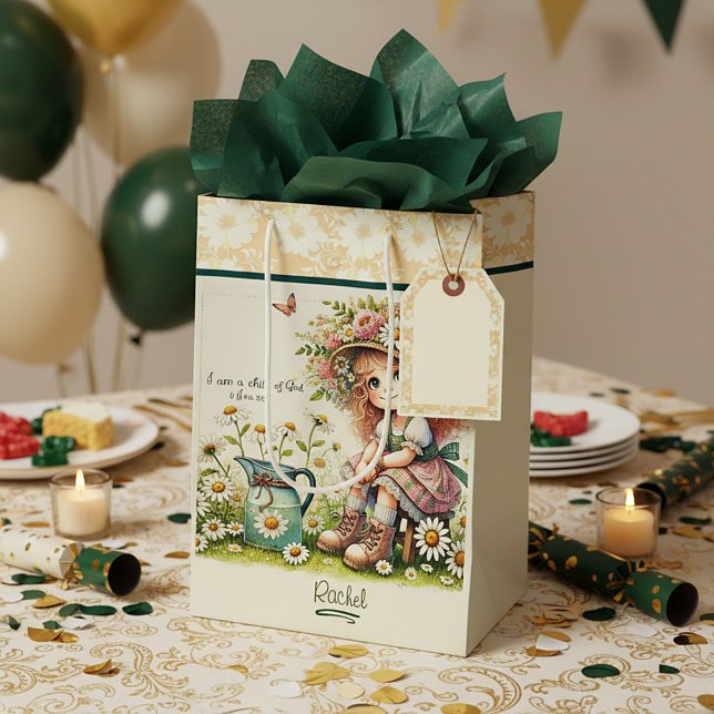 Personlig Child of God daisy Girl (Skapare uppladdad)