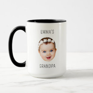 Personlig Child Photo Baby Ansikte Anpassningsbar  Mugg
