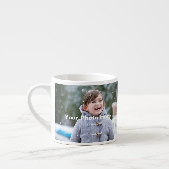 Personlig Child Photo Espresso Mugg Espressomugg (Vänster)