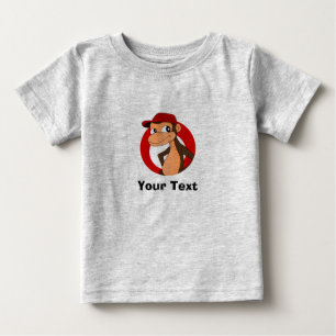 Personlig Chimp tecknad Baby T-Shirt