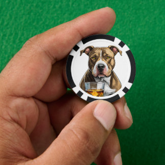 Personlig Chip för sammansatt Hund Poker Marker