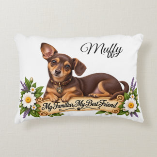 Personlig Chiweenie Min Bästa Vän Prydnadskudde