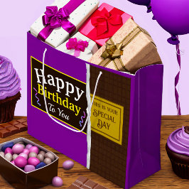 Personlig Chocolate Candy Pub Birthday