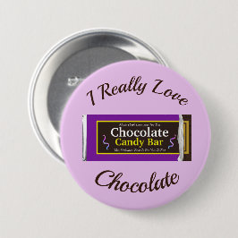 Personlig Chocolate Candy Pub Party Favor Knapp