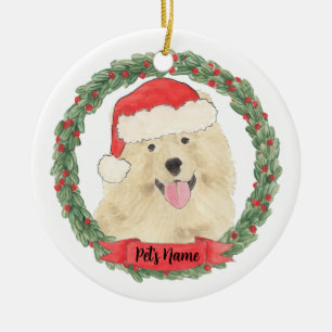 Personlig Chow Chow Chow Julgransprydnad Keramik