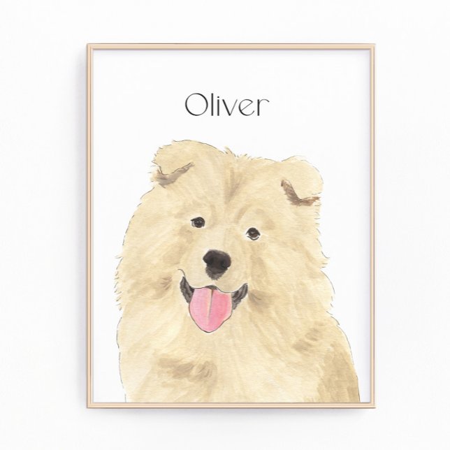 Personlig Chow Chow Hund Art Fototryck (Skapare uppladdad)