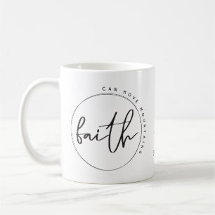 Personlig Christian Faith kan flytta berg Kaffemugg