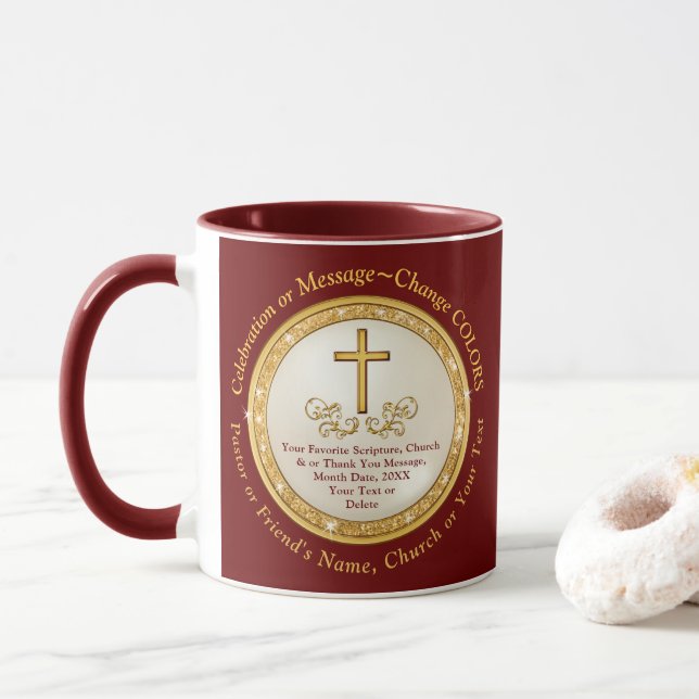 Personlig Christian Gifts, Scripture Mugg (Med munk)