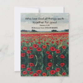 Personlig Christian Postcard Vykort