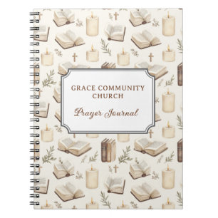 Personlig Church Prayer Journal Anteckningsbok