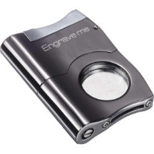 Personlig Cigar Cutter med Gunmetal Avsluta