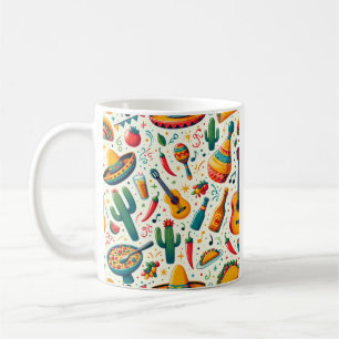 Personlig Cinco De Mayo Mugg, Mexikanska Muggar, T Kaffemugg