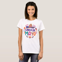 Personlig Cinco De Mayo T-shirt