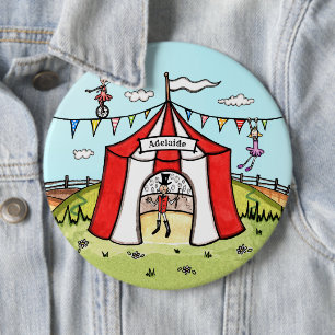 Personlig Circus Barns badge-knapp Knapp