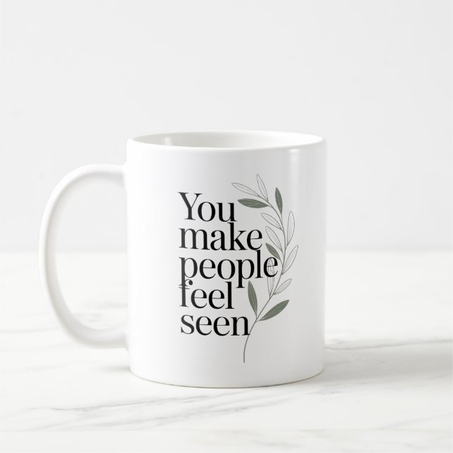 Personlig citat om framtiden är ljus kaffemugg (Vänster)